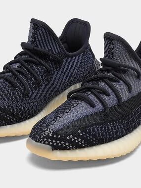 Yeezy Boost 350 V2 Carbon Athletic Sneakers